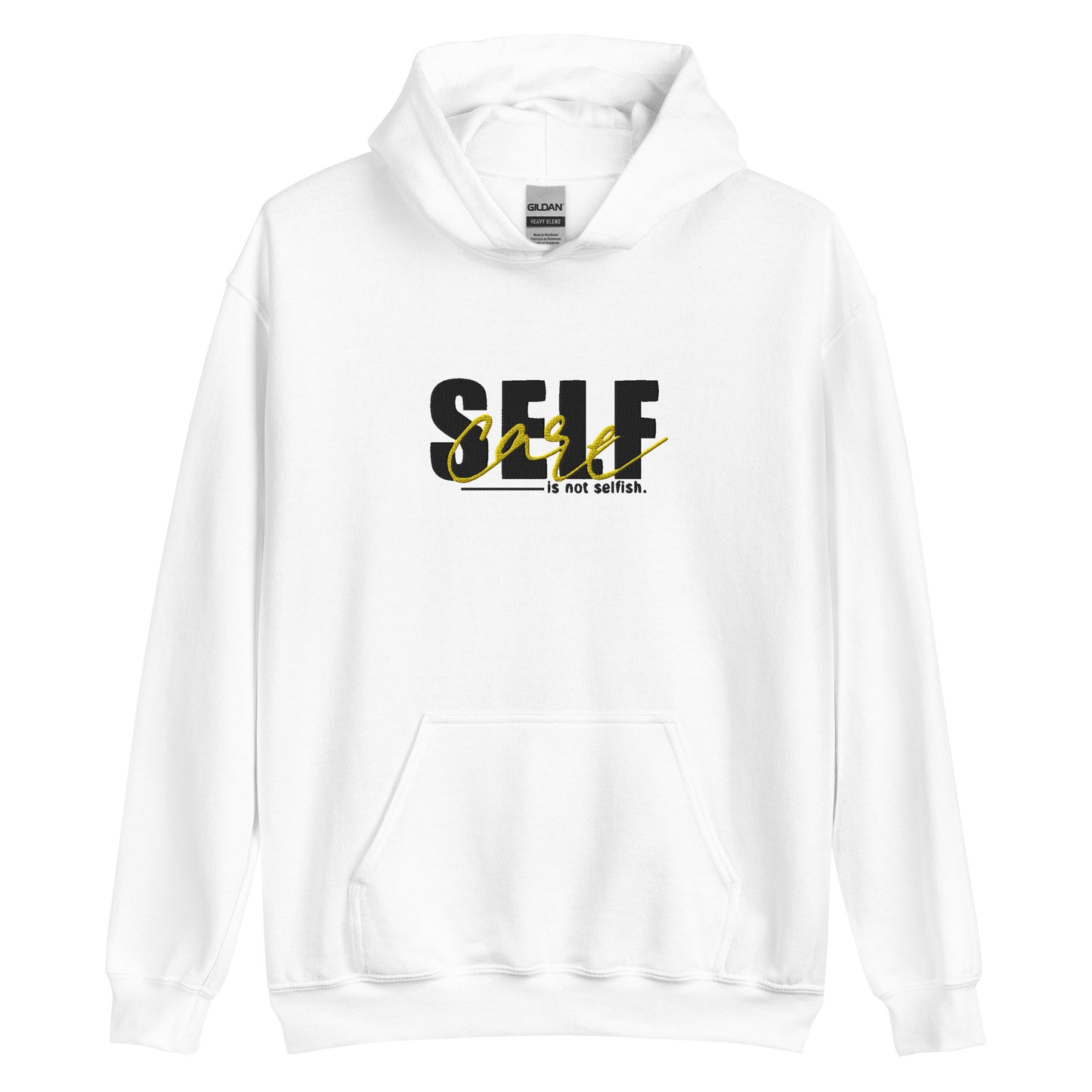 Self Care🤍 Unisex Hoodie