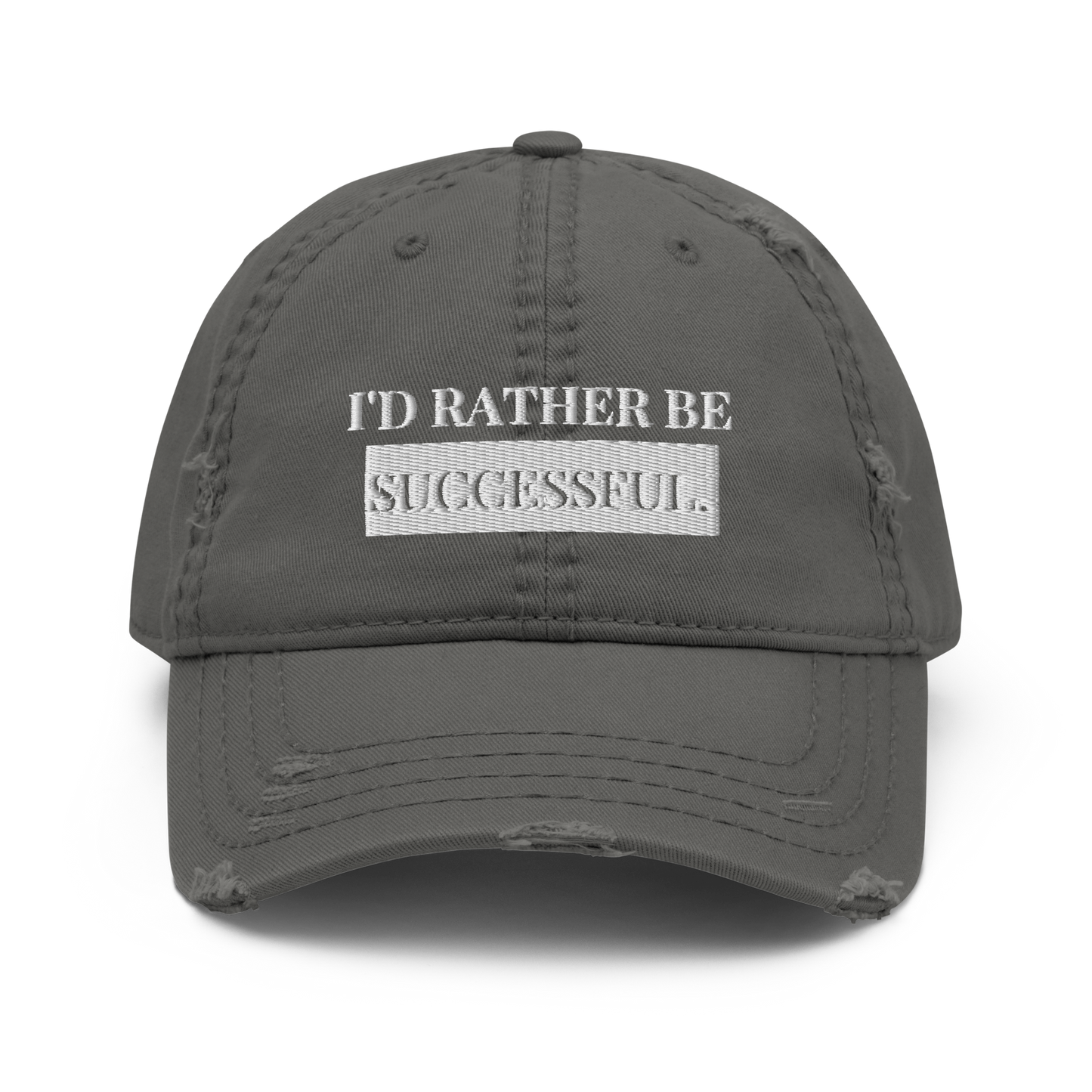 Successful Distressed Hat