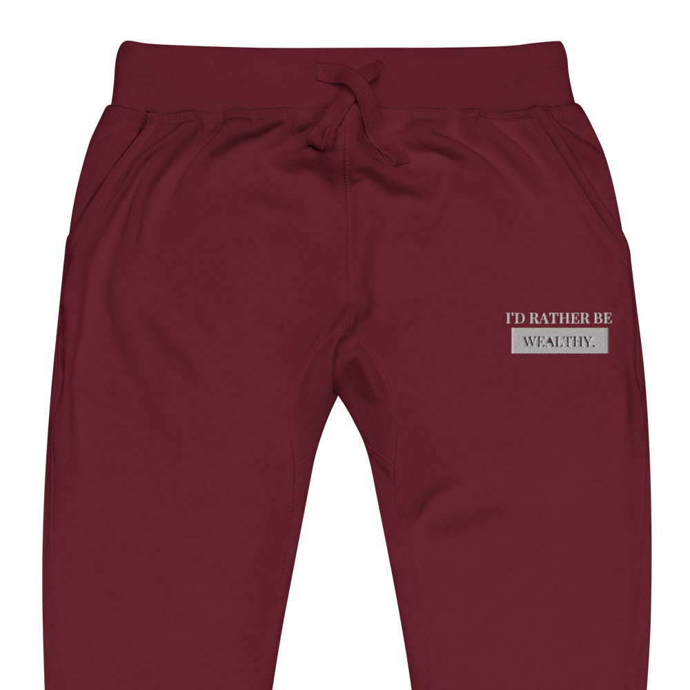 Unisex Wealthy Fleece Sweatpants