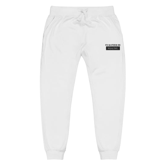 Unisex Wealthy Fleece Sweatpants